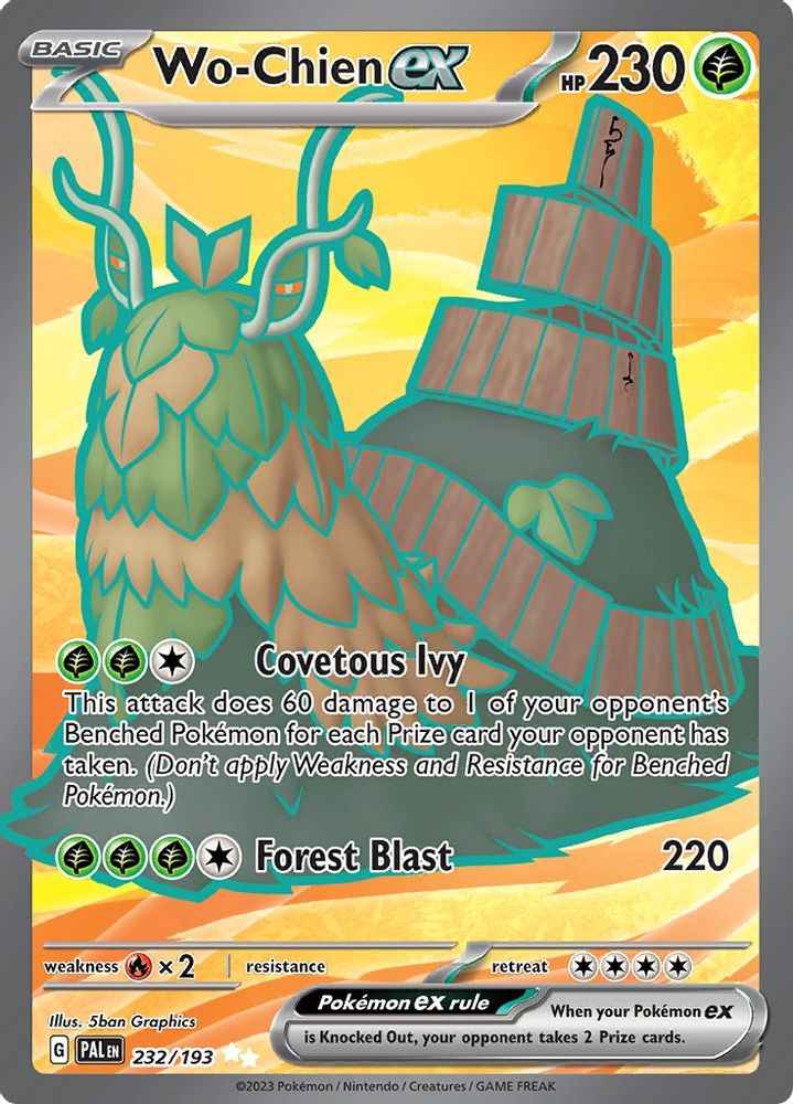 Wo 232/193 - Holofoil SV02 Paldea Evolved - Ultra Rare