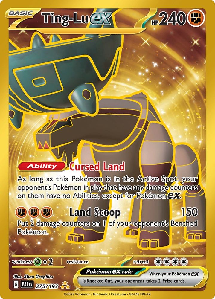 Ting 275/193 - Holofoil SV02 Paldea Evolved - Hyper Rare