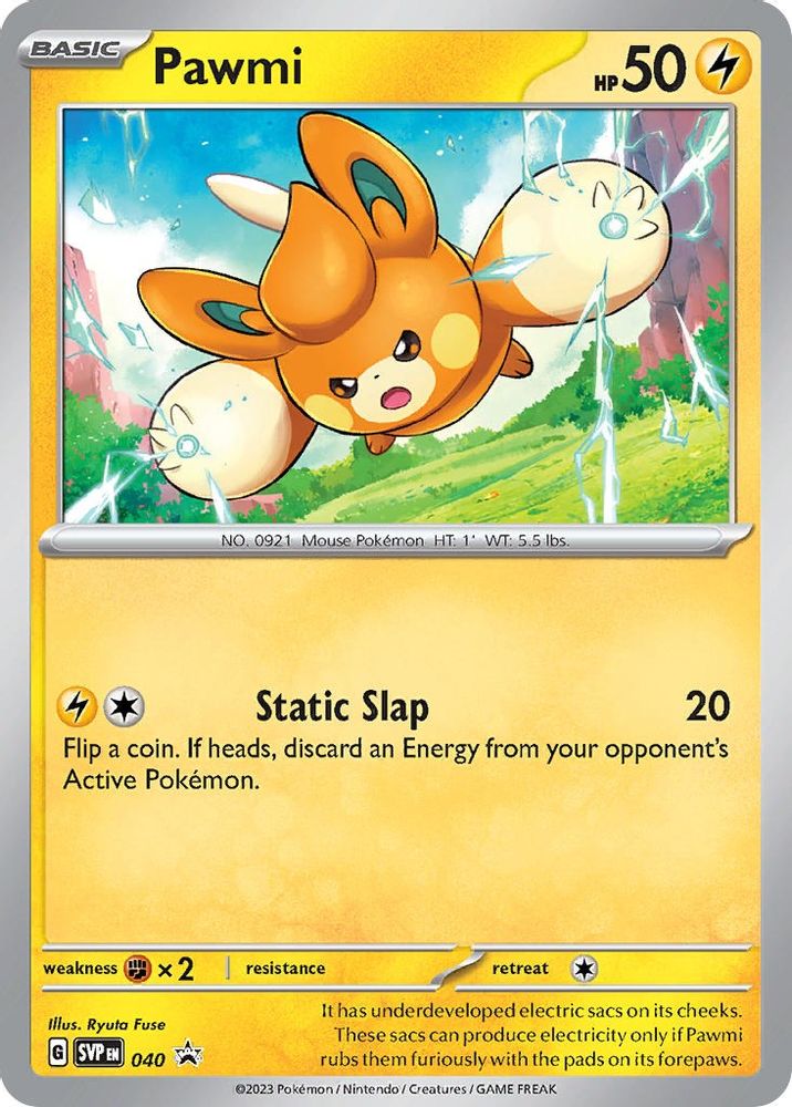 Pawmi 040 - Holofoil SV Scarlet & Violet Promo Cards - Promo