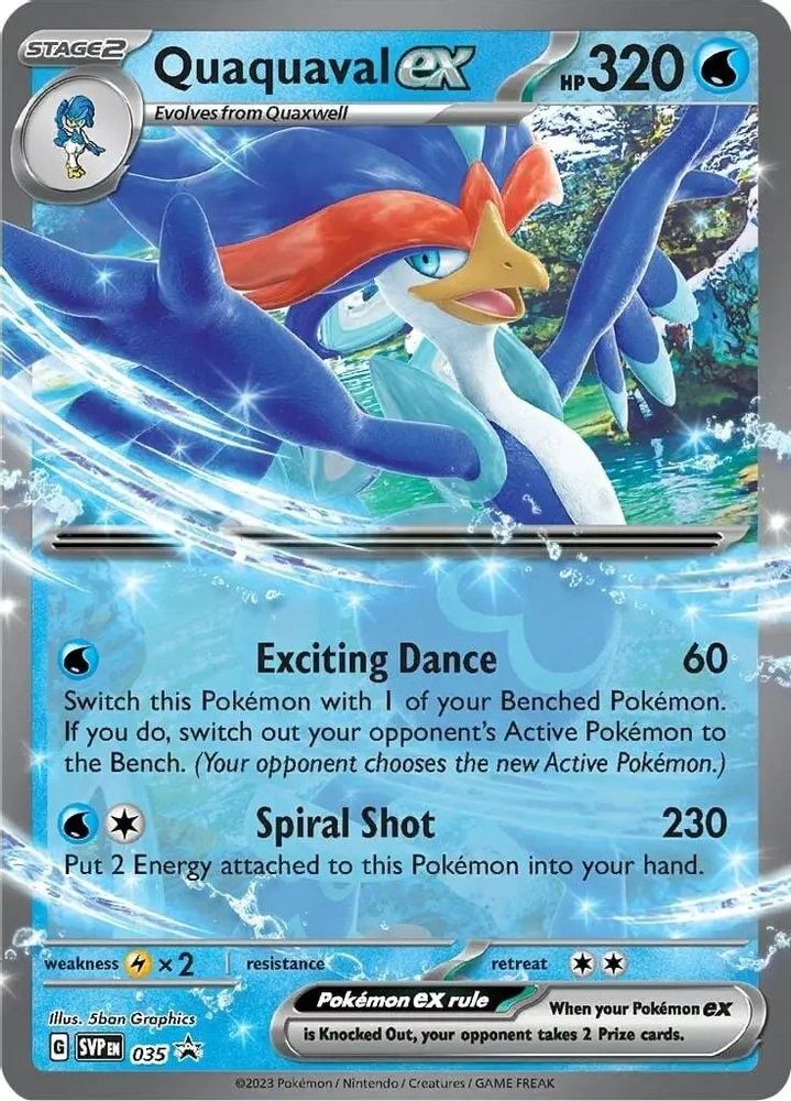 Quaquaval ex 035 - Holofoil SV Scarlet & Violet Promo Cards - Promo