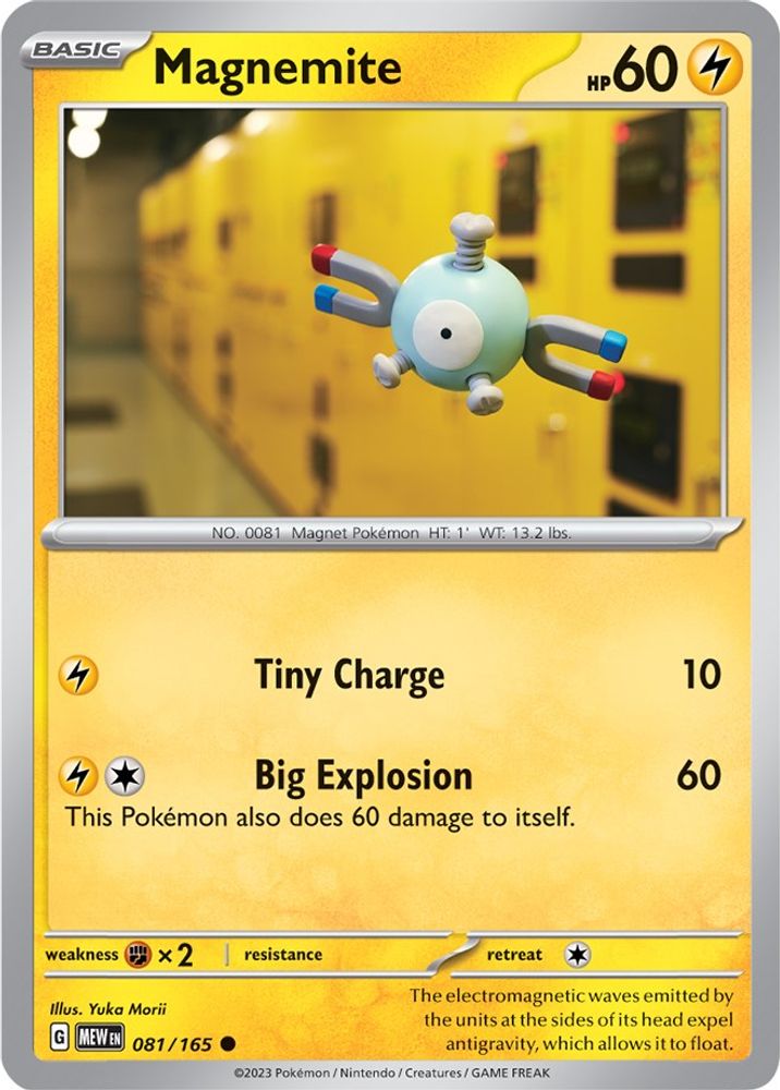 Magnemite 081 SV Scarlet & Violet 151 - Common