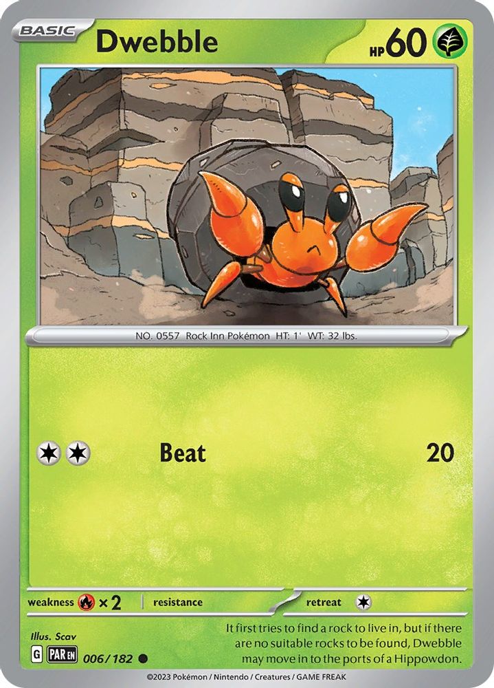 Dwebble 006 SV04 Paradox Rift - Common