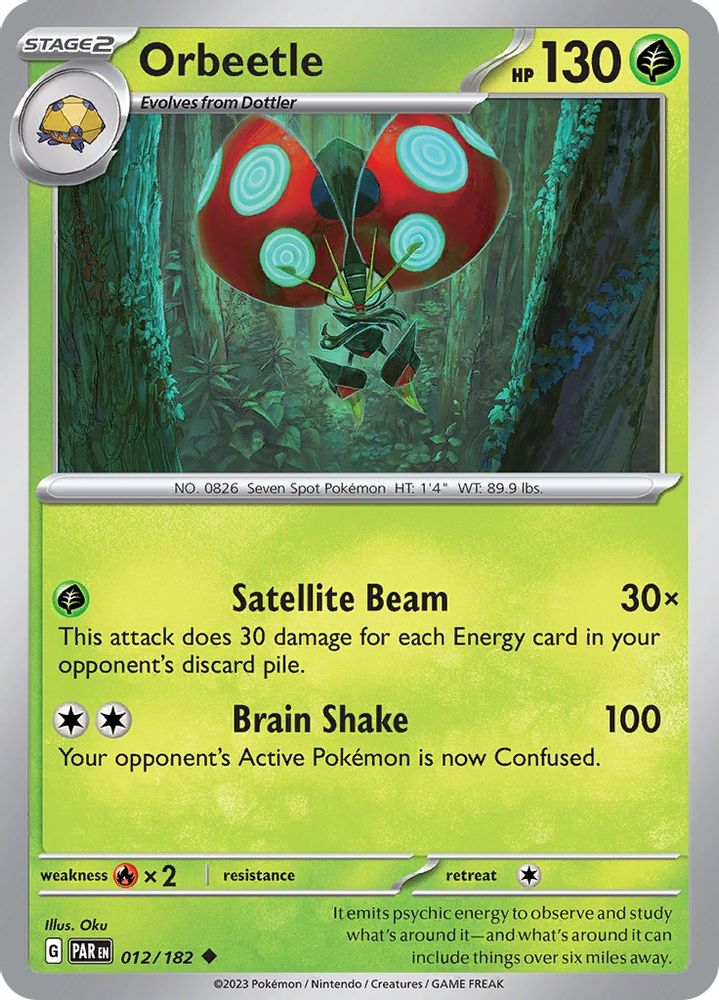 Orbeetle 012 SV04 Paradox Rift - Uncommon