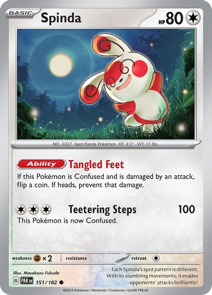 Spinda 151 SV04 Paradox Rift - Common