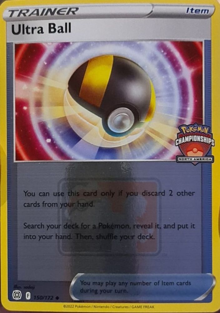 Ultra Ball (North America Championships) 150/172 - Holofoil League & Championship Cards - Promo