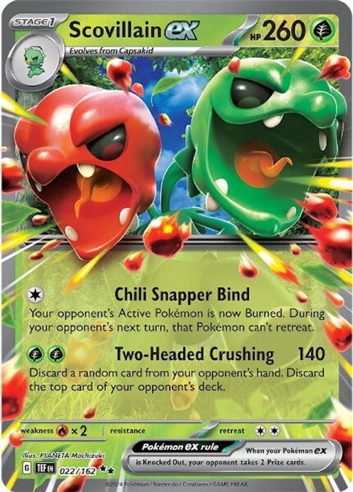 Scovillain ex 022 - Holofoil SV05 Temporal Forces - Double Rare