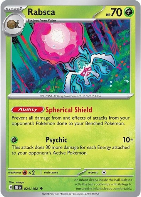 Rabsca 024 - Reverse Holofoil SV05 Temporal Forces - Uncommon