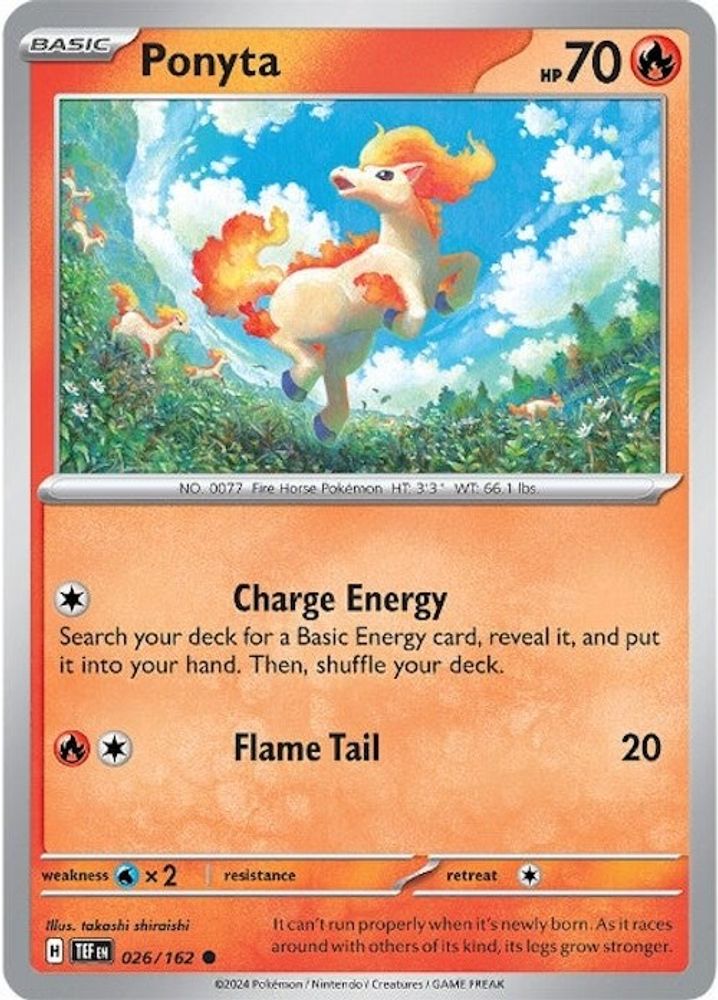 Ponyta 026 SV05 Temporal Forces - Common