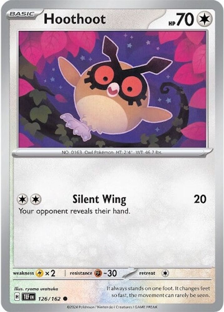 Hoothoot 126 SV05 Temporal Forces - Common