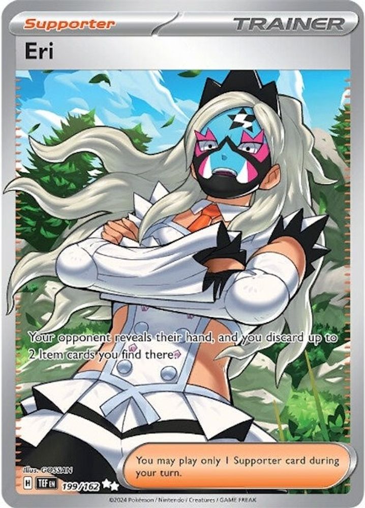 Eri 199/162 - Holofoil SV05 Temporal Forces - Ultra Rare