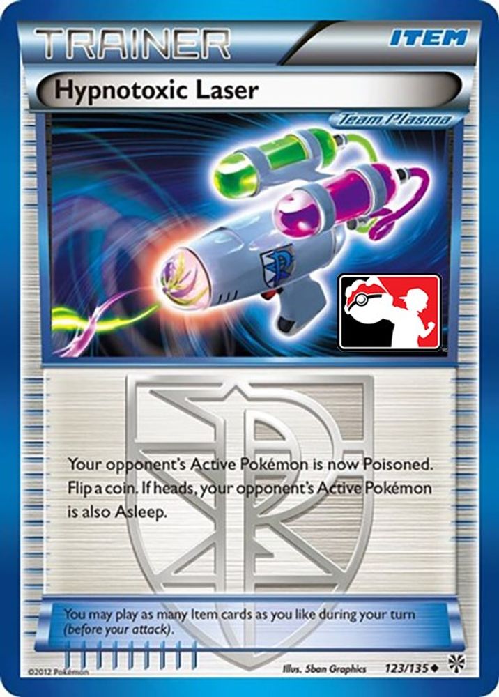 Hypnotoxic Laser (Team Plasma) 123 - Holofoil League & Championship Cards - Uncommon