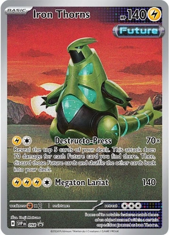 Iron Thorns 098 - Holofoil SV Scarlet & Violet Promo Cards - Promo