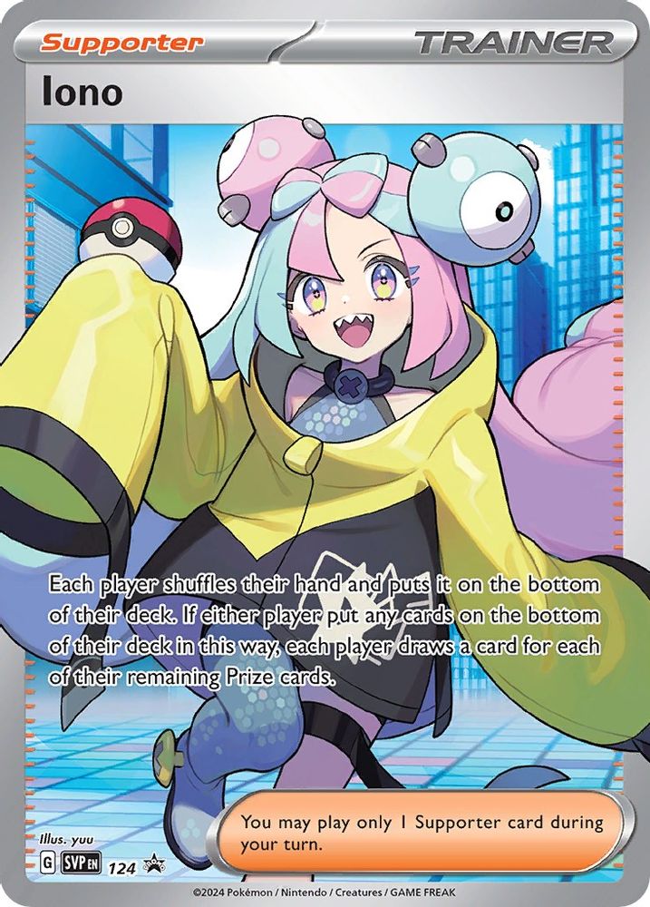 Iono 124 - Holofoil SV Scarlet & Violet Promo Cards - Promo