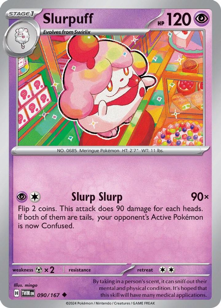 Slurpuff 090 SV06 Twilight Masquerade - Uncommon