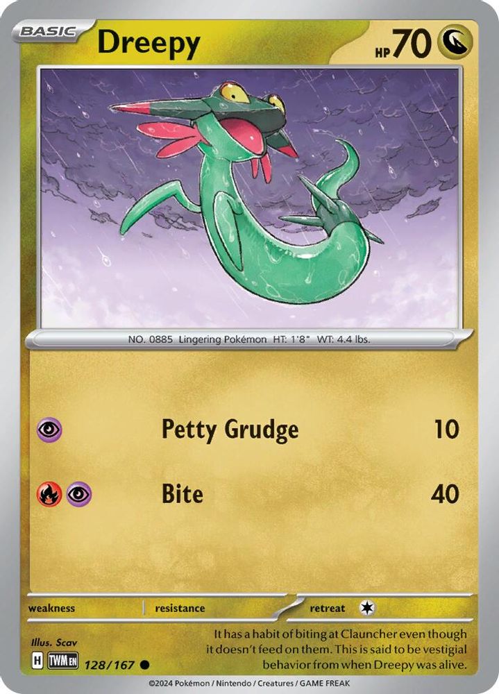 Dreepy 128 SV06 Twilight Masquerade - Common