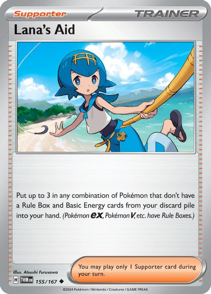 Lana's Aid 155/167 SV06 Twilight Masquerade - Uncommon