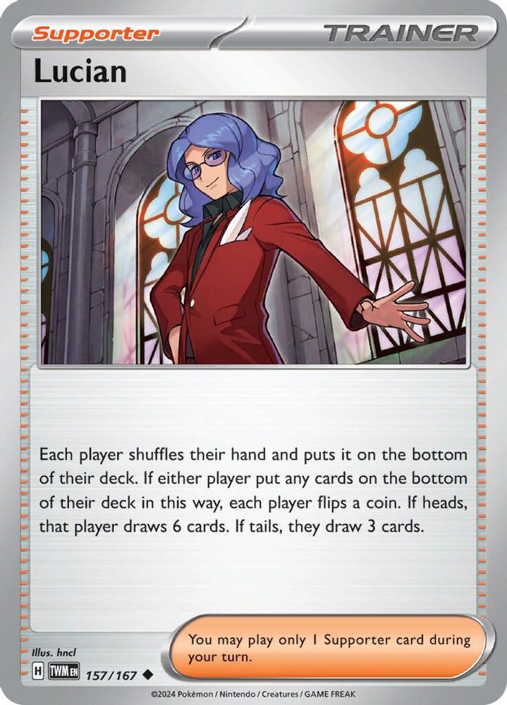 Lucian 157/167 SV06 Twilight Masquerade - Uncommon