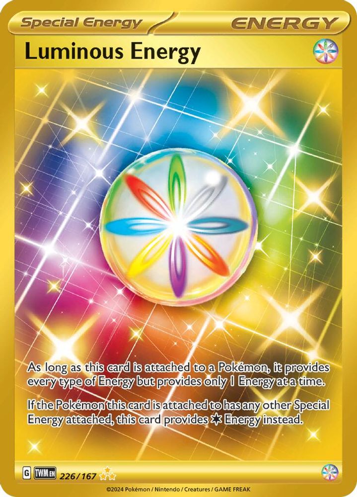Luminous Energy 226 - Holofoil SV06 Twilight Masquerade - Hyper Rare