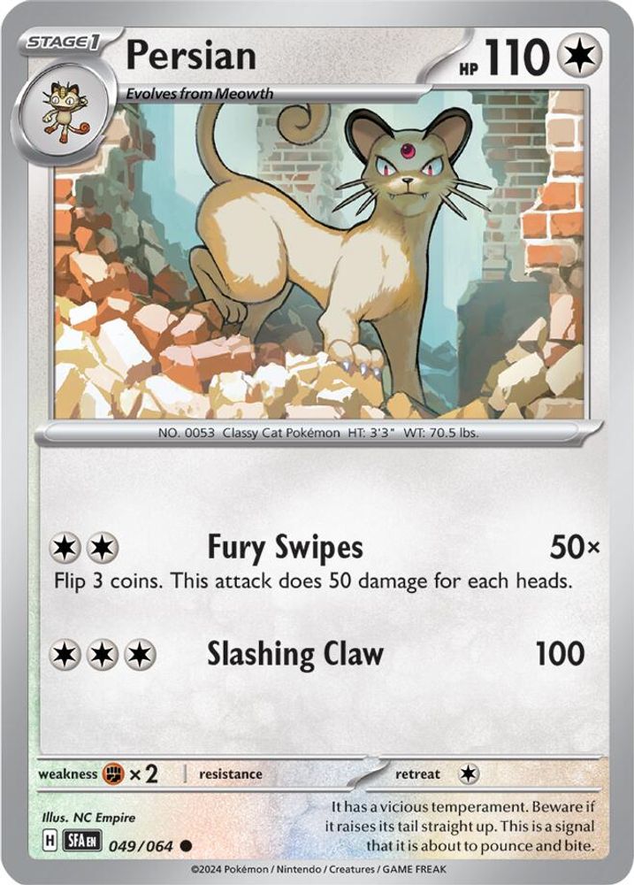 Persian 049/064 SV Shrouded Fable - Common