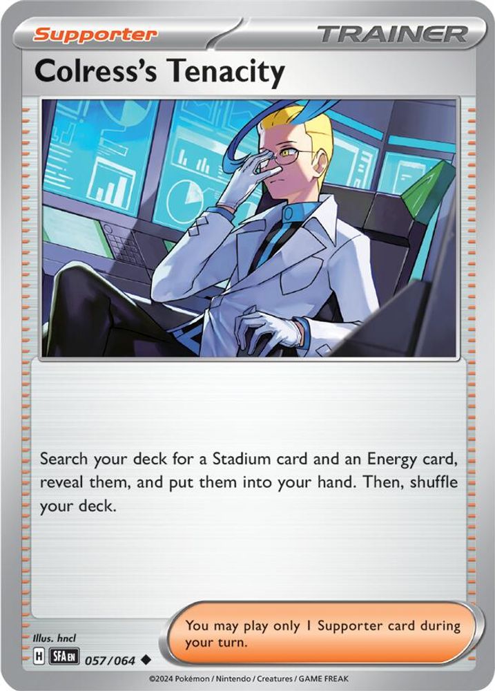 Colress's Tenacity 057/064 SV Shrouded Fable - Uncommon
