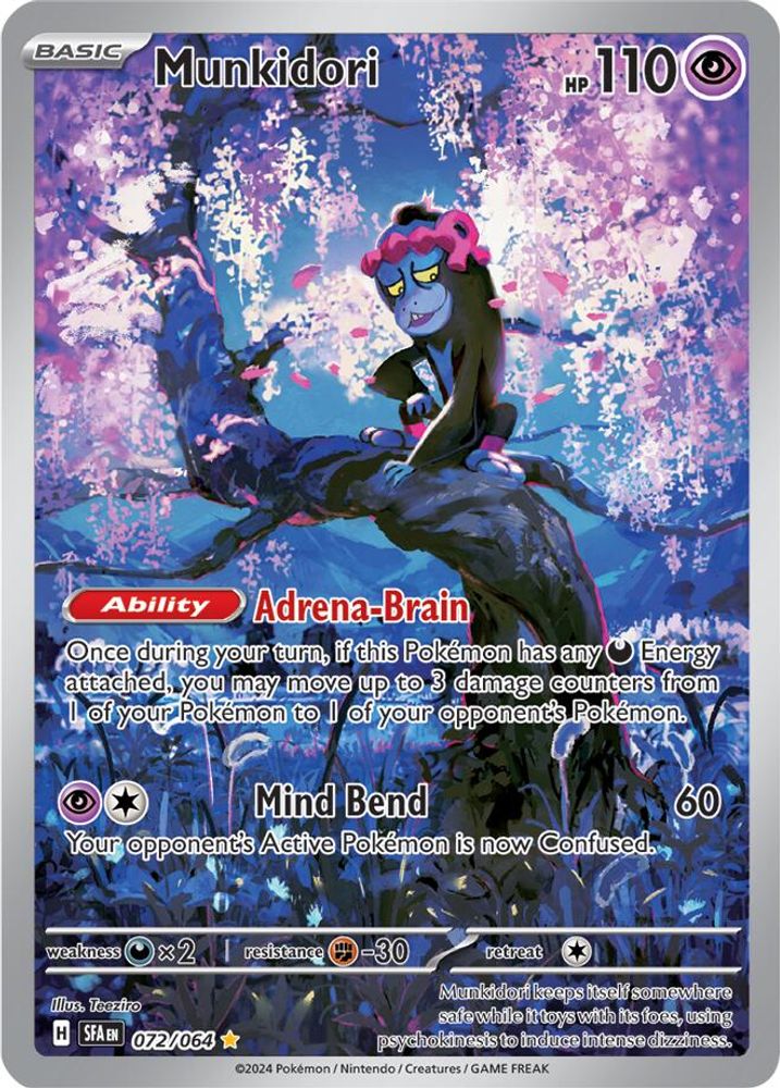 Munkidori 072 - Holofoil SV Shrouded Fable - Illustration Rare