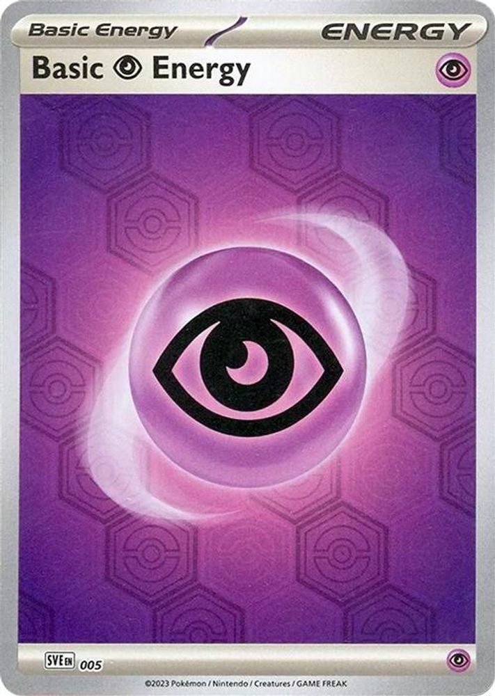 Basic Psychic Energy 005 - Reverse Holofoil SV Shrouded Fable - Common