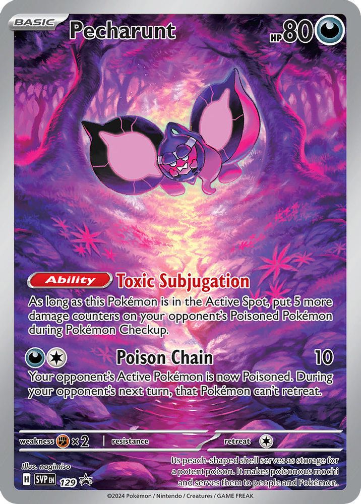 Pecharunt 129 - Holofoil SV Scarlet & Violet Promo Cards - Promo