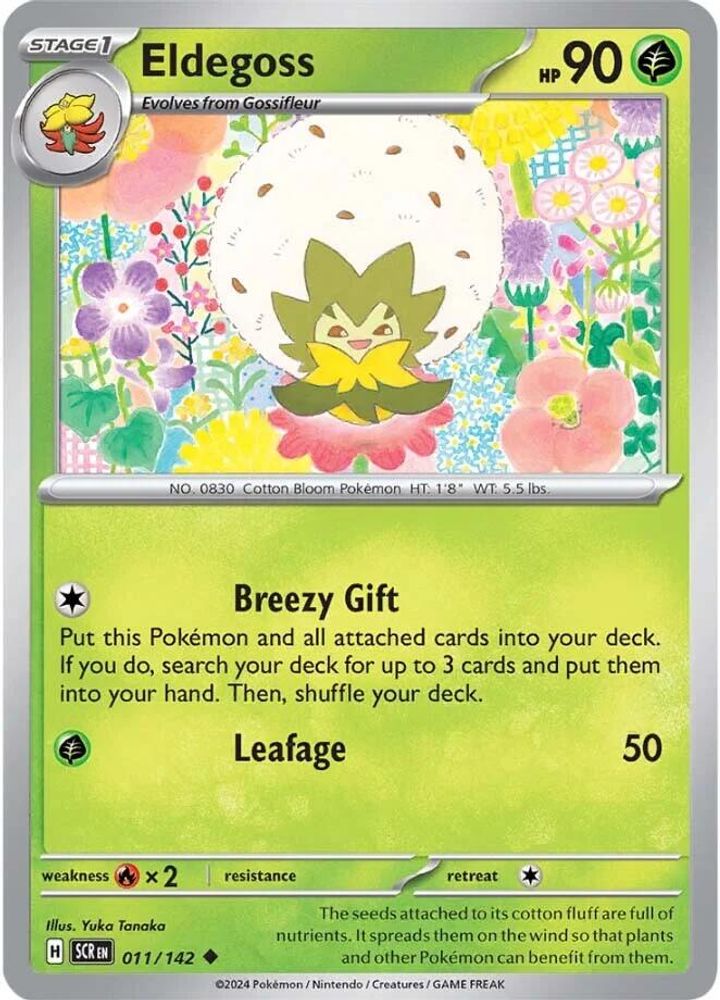 Eldegoss 011 SV07 Stellar Crown - Uncommon