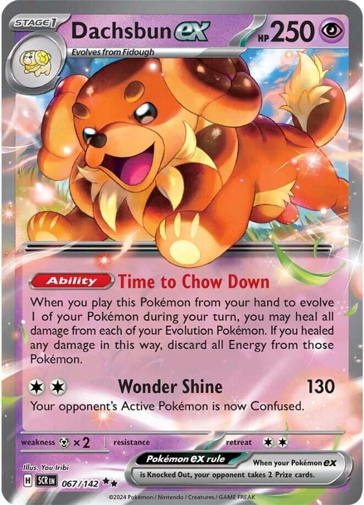Dachsbun ex 067/142 - Holofoil SV07 Stellar Crown - Double Rare