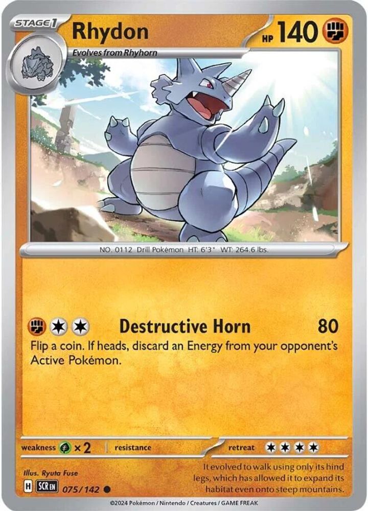 Rhydon 075 SV07 Stellar Crown - Common