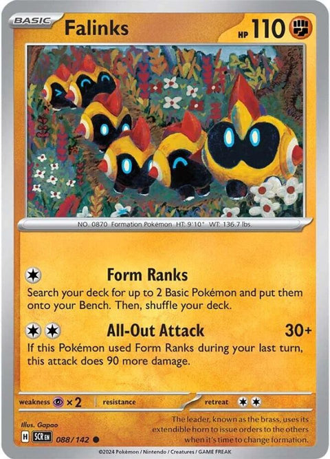 Falinks 088 - Reverse Holofoil SV07 Stellar Crown - Common