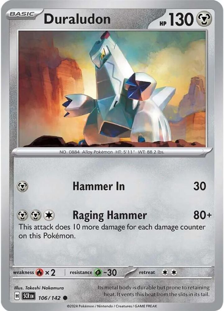 Duraludon 106 SV07 Stellar Crown - Common