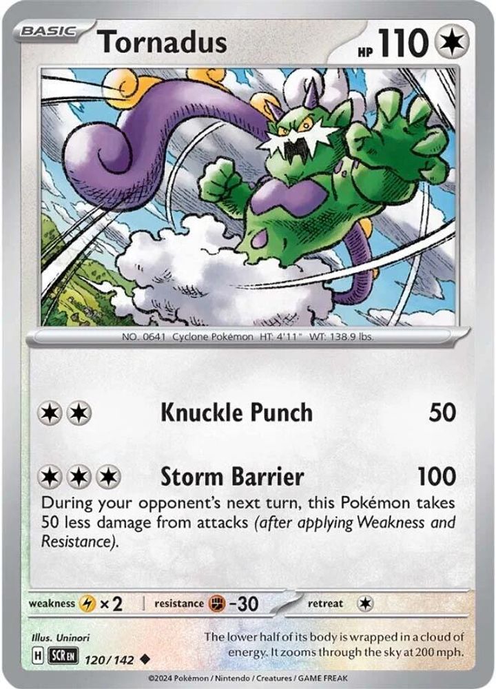 Tornadus 120 SV07 Stellar Crown - Uncommon