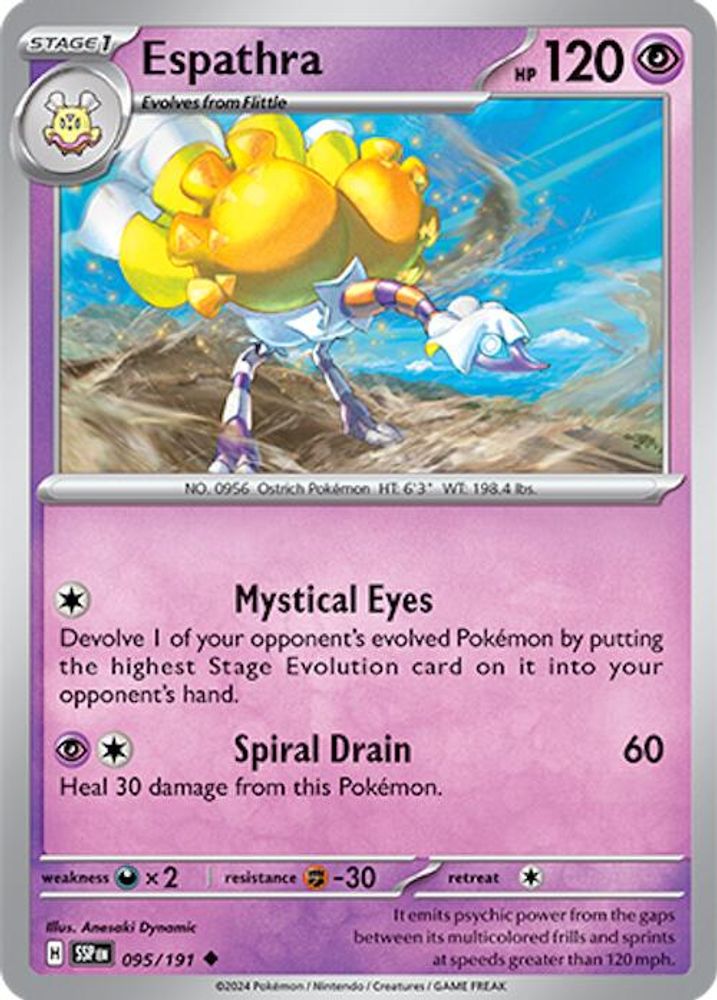 Espathra 095 SV08 Surging Sparks - Uncommon
