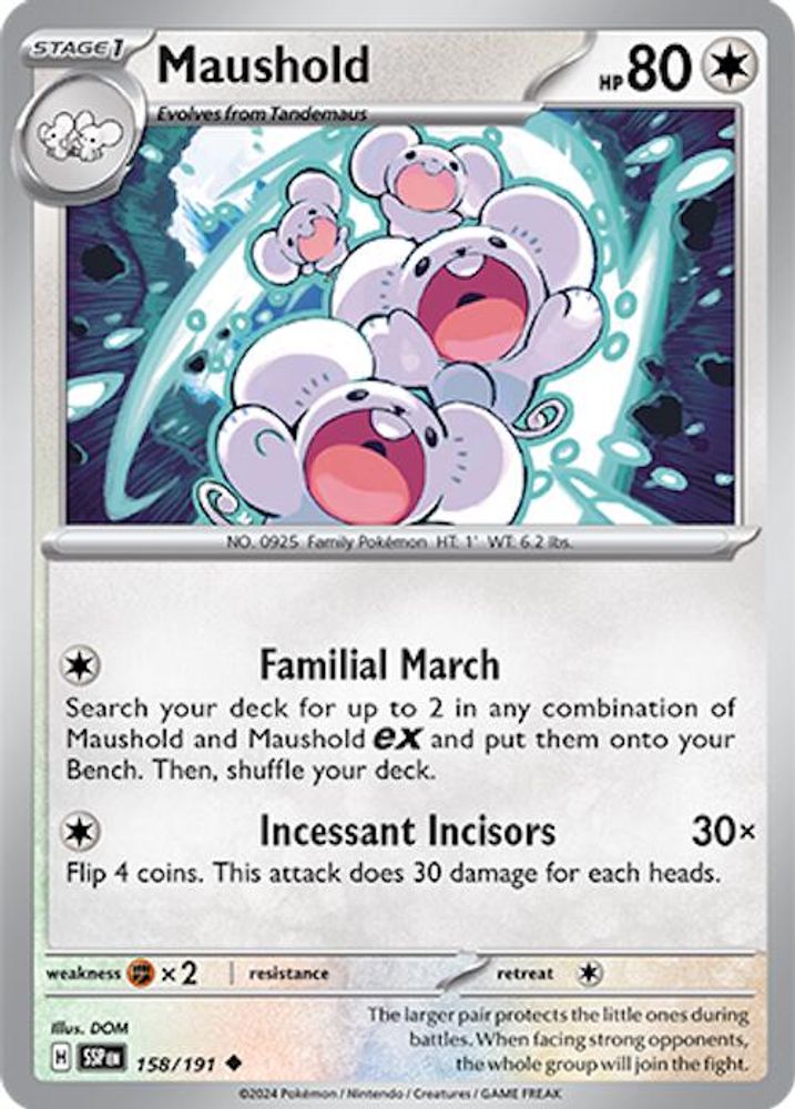 Maushold 158 SV08 Surging Sparks - Uncommon