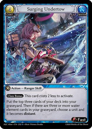 Surging Undertow (232) - Alchemical Revolution Alter Edition Foil