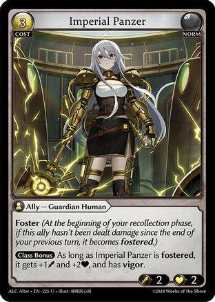 Imperial Panzer (225) - Alchemical Revolution Alter Edition Foil