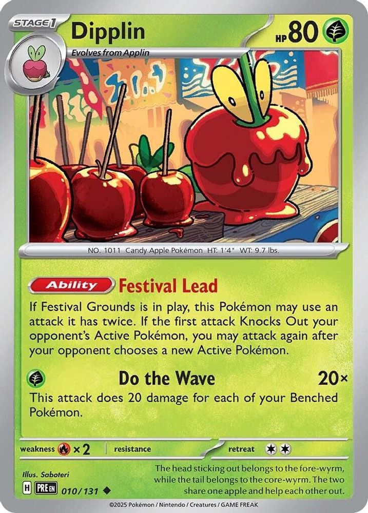 Dipplin 010 SV Prismatic Evolutions - Uncommon