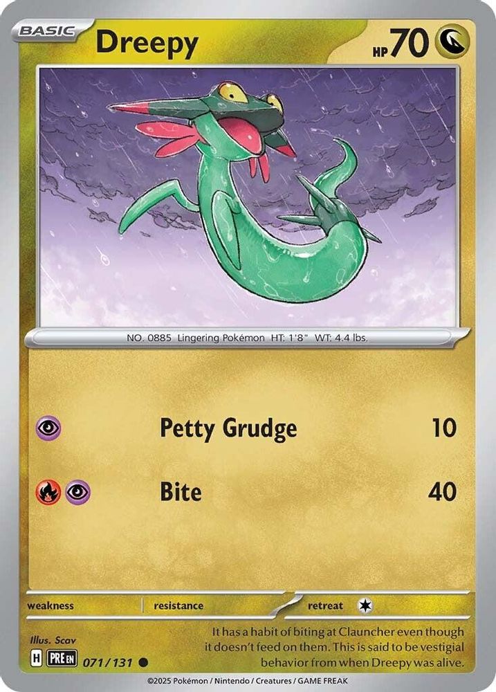 Dreepy 071 SV Prismatic Evolutions - Common