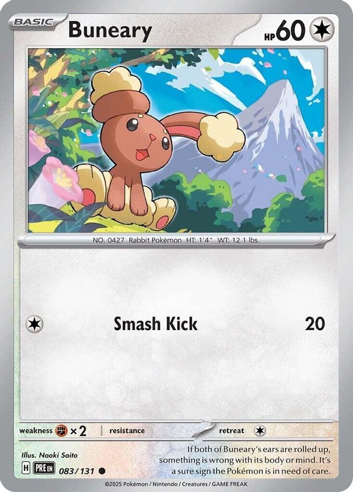 Buneary 083 SV Prismatic Evolutions - Common