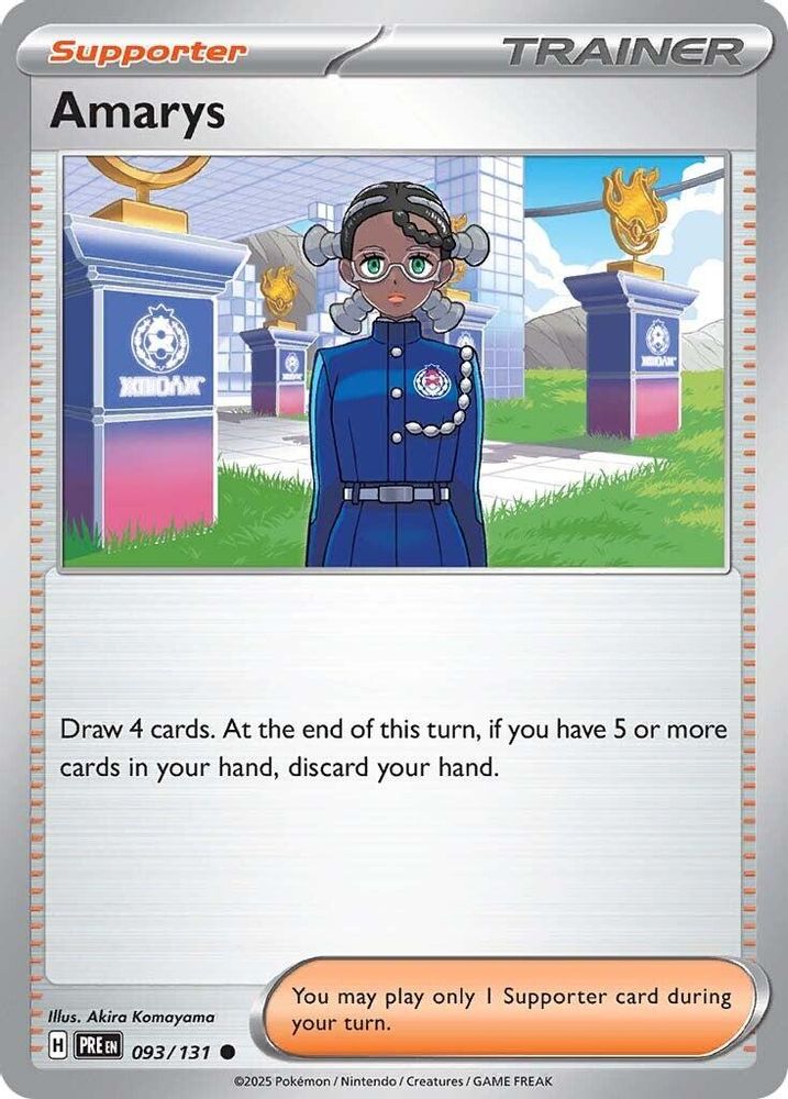 Amarys 093/131 SV Prismatic Evolutions - Common