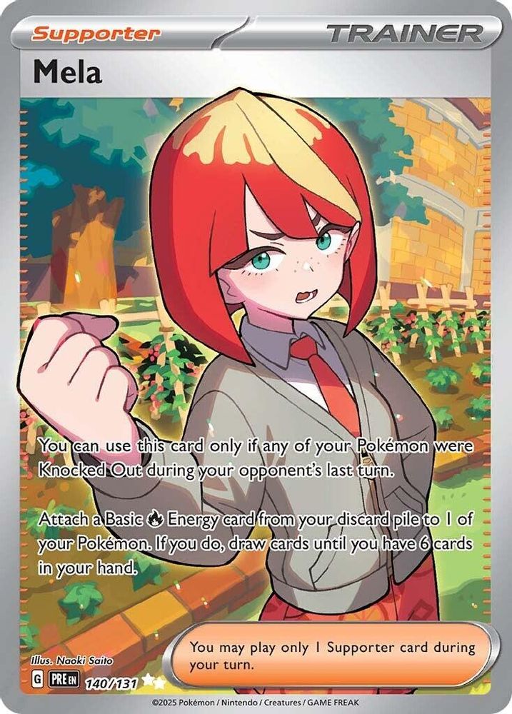 Mela 140 - Holofoil SV Prismatic Evolutions - Ultra Rare