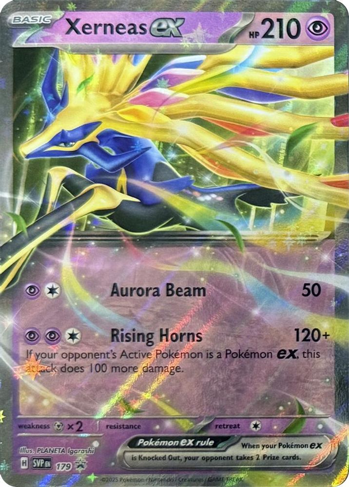 Xerneas ex 179 - Holofoil SV Scarlet & Violet Promo Cards - Promo