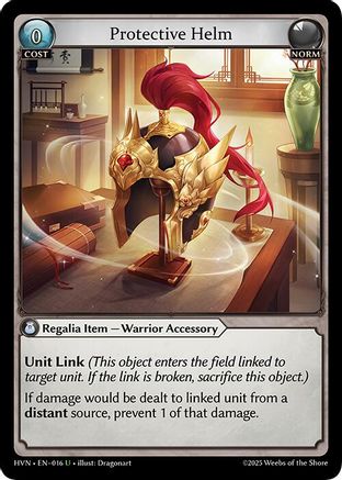 Protective Helm (016) - Abyssal Heaven Foil