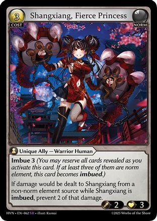 Shangxiang, Fierce Princess (062) - Abyssal Heaven