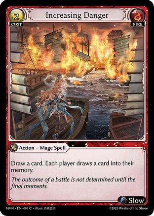 Increasing Danger (091) - Abyssal Heaven Foil