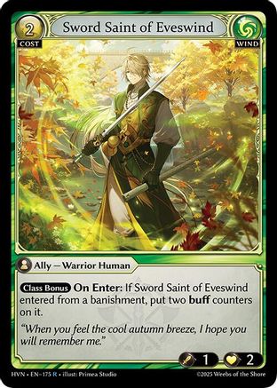 Sword Saint of Eveswind (175) - Abyssal Heaven Foil