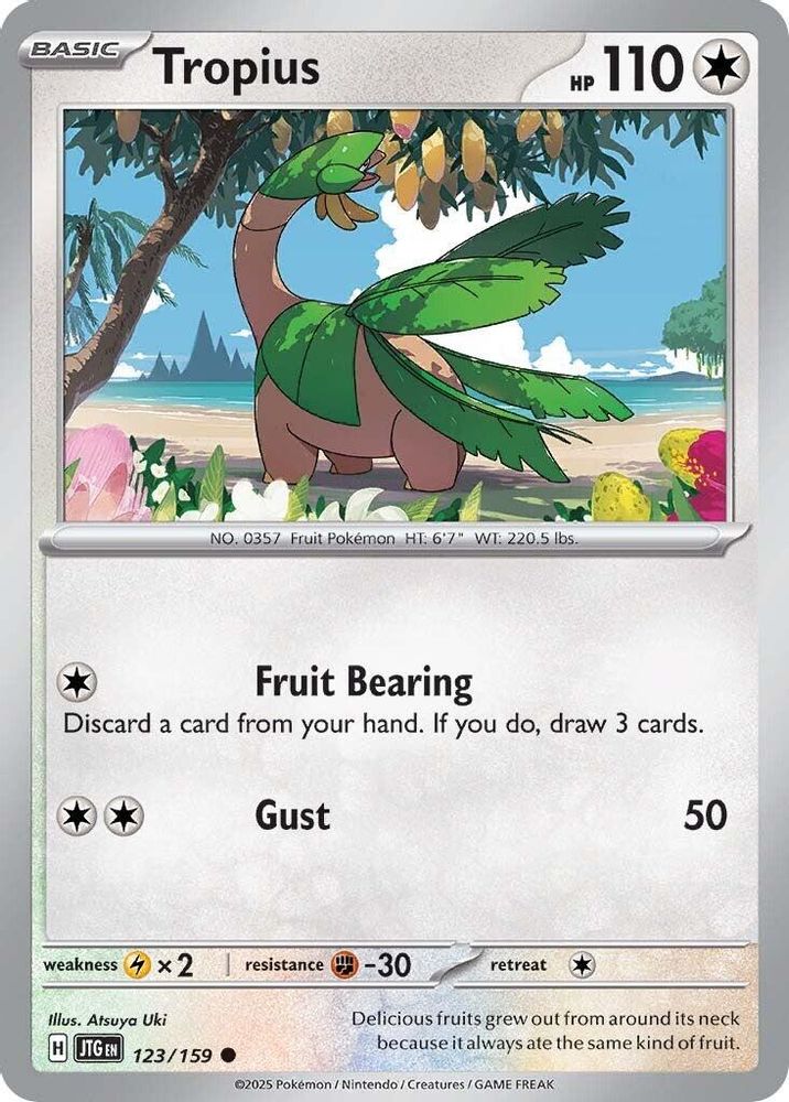 Tropius 123 SV09 Journey Together - Common
