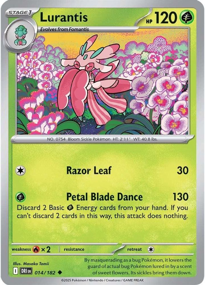 Lurantis 014 SV10 Destined Rivals - Uncommon