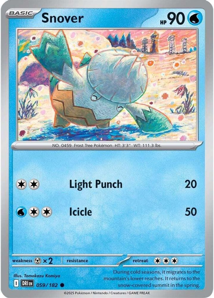 Snover 059 SV10 Destined Rivals - Common